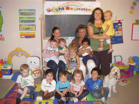 Bright beginnings daycare - At Bright Beginnings, parents can have peace of mind knowing that their child is in a warm and nurturing environment that feels as close to home as possible. Bright Beginnings has dedicated and qualified teachers who will coordinate and supervise programs that will give your children everything they need to succeed for years to come. Enroll Today.